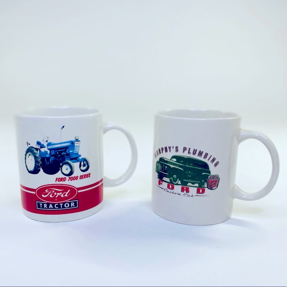 Ford Tractor & Custom Car Coffee Mugs